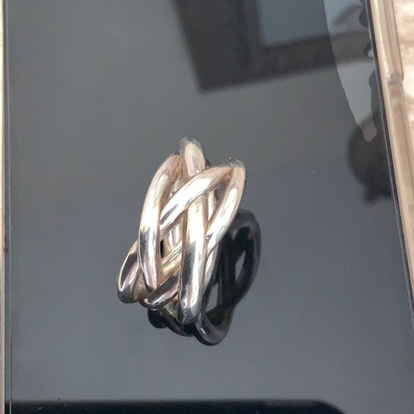 Artisan Design Silver plated ring - Picture 3 of 5